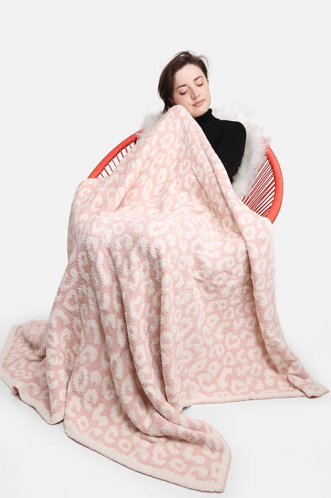 Hana - Wholesale Throw Blanket - Luxury Soft Leopard Print Throw Blanket19