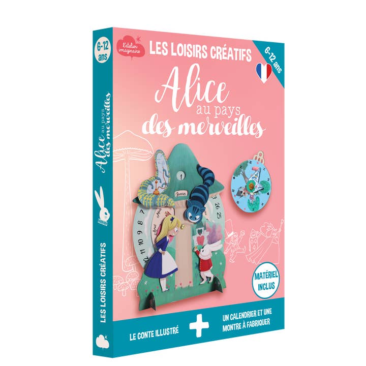 L'Atelier Imaginaire - Wholesale DIY Craft Kit - Kids - Alice in Wonderland DIY kit - children's crafts