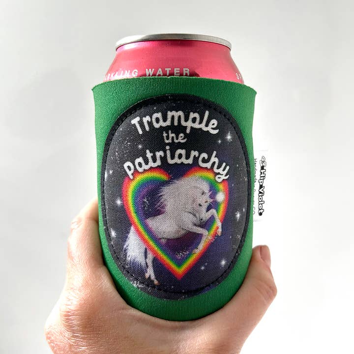 Trample the Patriarchy Can Cooler for wholesale by Hip Violet