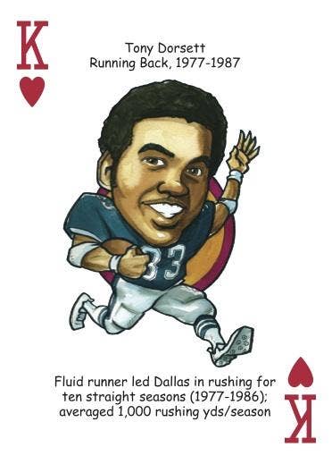 Midwest Novelty / Parody Productions - Wholesale Playing Cards - Dallas Football Heroes Playing Cards for Cowboys Fans4