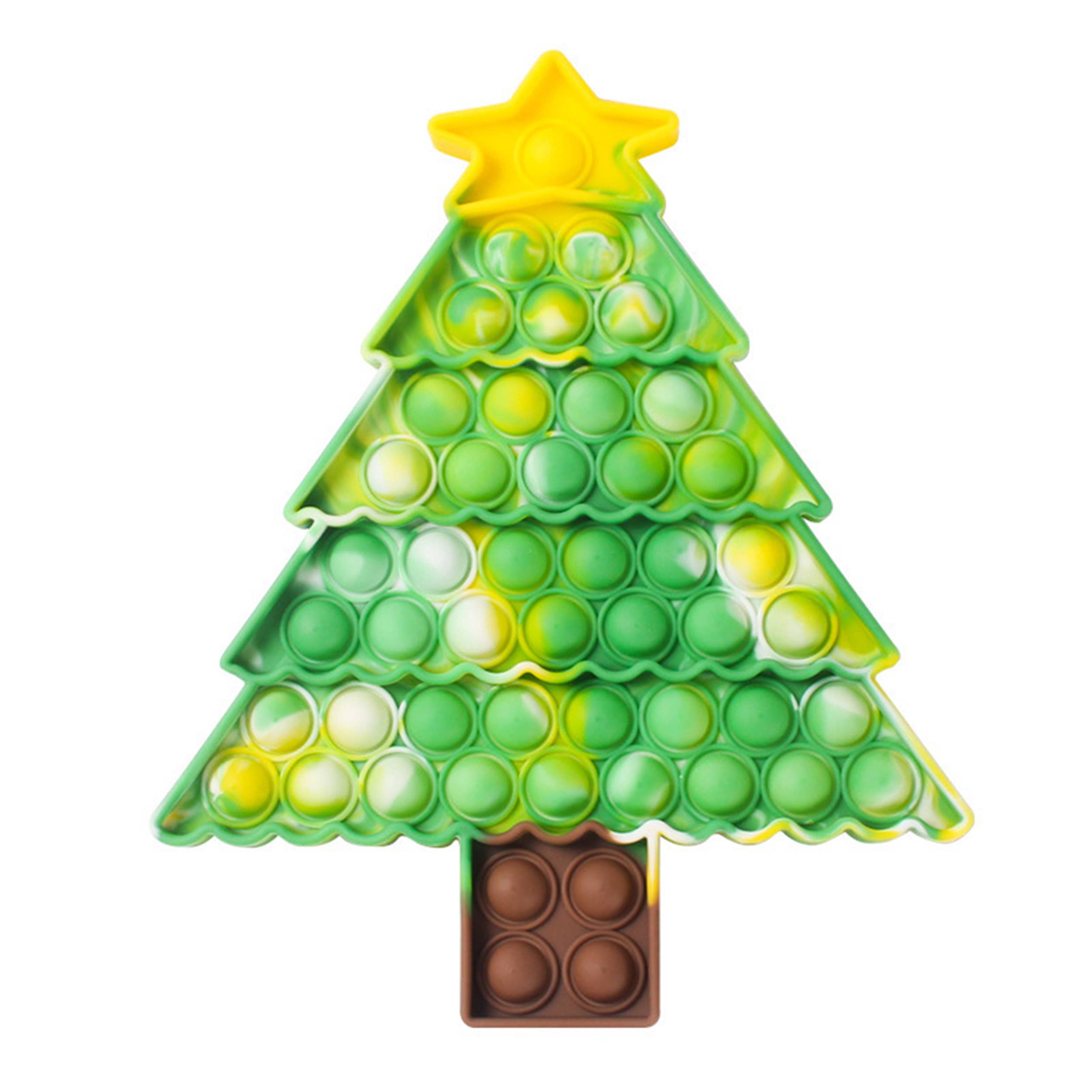 JSBlueRidge Toys - Wholesale Fidget Toy - Kids - Holiday Winter Tree Pop It Fidget Kids Toys4