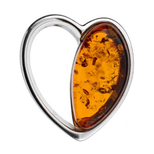 Amber HeartPendant for wholesale by Amber House