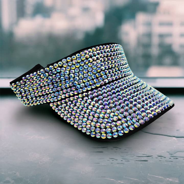 Sensibling Corp. - Wholesale Visor - Women's - Bling Studded Visor Hat