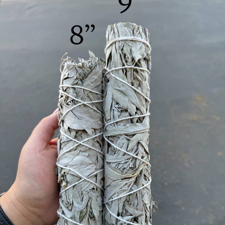 Sarimoire - Wholesale Smudge Stick - 9" Inch California White Sage (Salvia Apiana) Herb Wands0