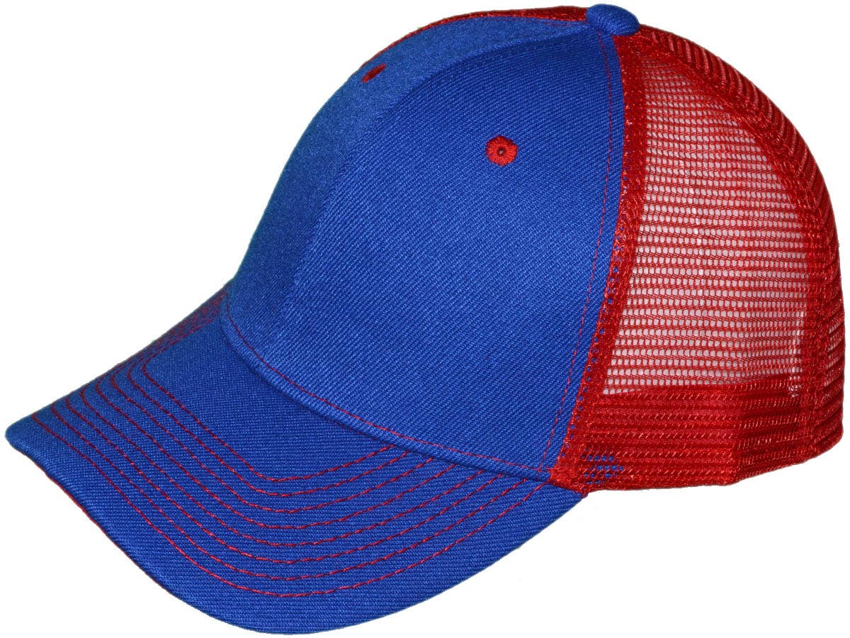 Buck Wholesale - Venta al por mayor Gorra trucker - Unisex - Gorras de camionero en blanco - Gorras BK de malla estructurada13