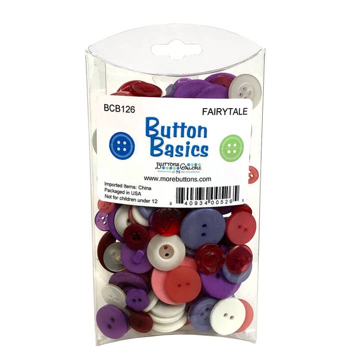 Buttons Galore & More - Wholesale Sewing Button/Snap - Button Basics Colorful Craft & Sewing Buttons47