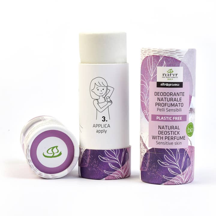 Altromercato - Wholesale Deodorant - Women's - Natural Scented Deodorant - Sensitive Skin - Organic - 55 g0