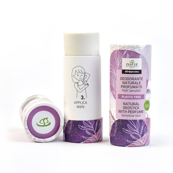 Altromercato – Großhandel Deo – Damen – Natürliches Duft-Deodorant für empfindliche Haut – Bio – 55 g