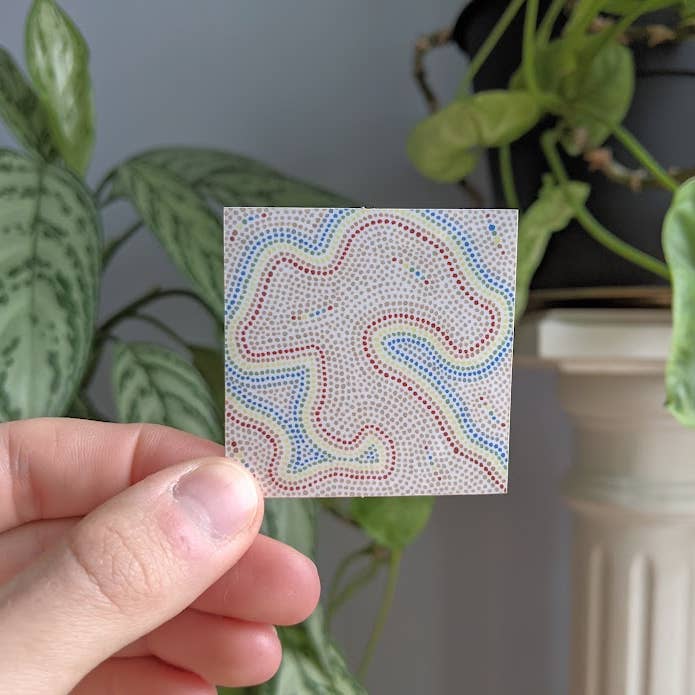 Pegatina garabato arcoiris para venta al por mayor de Matthew Goetzka ~ The Patient Artist