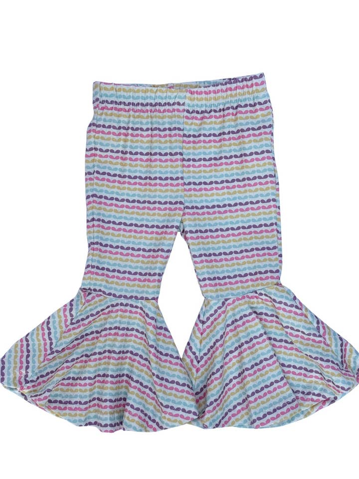 Keely Exaggerated Bell Bottoms - Vintage Bloom for wholesale by Bailey's Blossoms