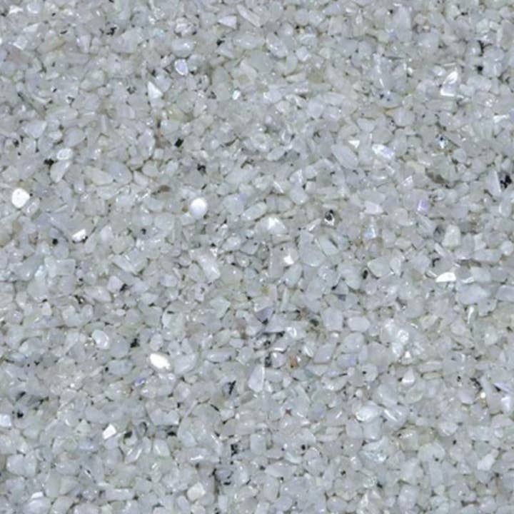 La Boîte à Cailloux - Wholesale Spiritual Stone/Crystal - White moonstone lot India (mini tumbled stone XXS) - 100g