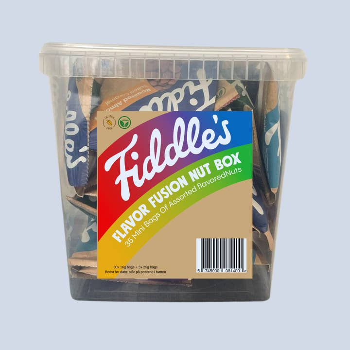 Smagfusion Nøddeboks for wholesale by Fiddle's Snacks