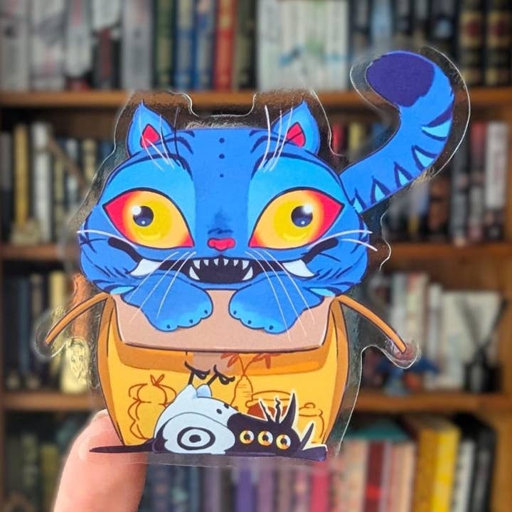 Geek and Artsy - Wholesale Sticker - Kpop demon hunters derpy translucent sticker, derpy in a box0