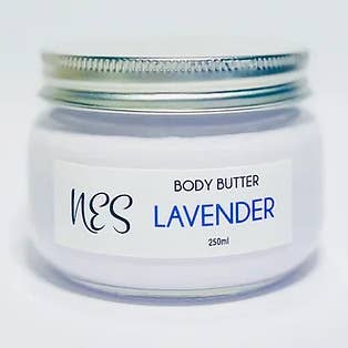 Lavender Body Butter 250ml for wholesale by NES Soap