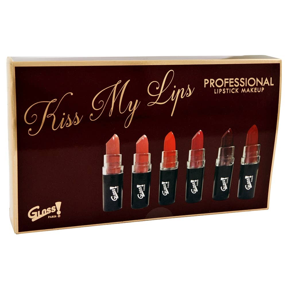 UBM - Wholesale Lipstick Set - Kit of 6 matte lipsticks - Kiss Me Up Collection2