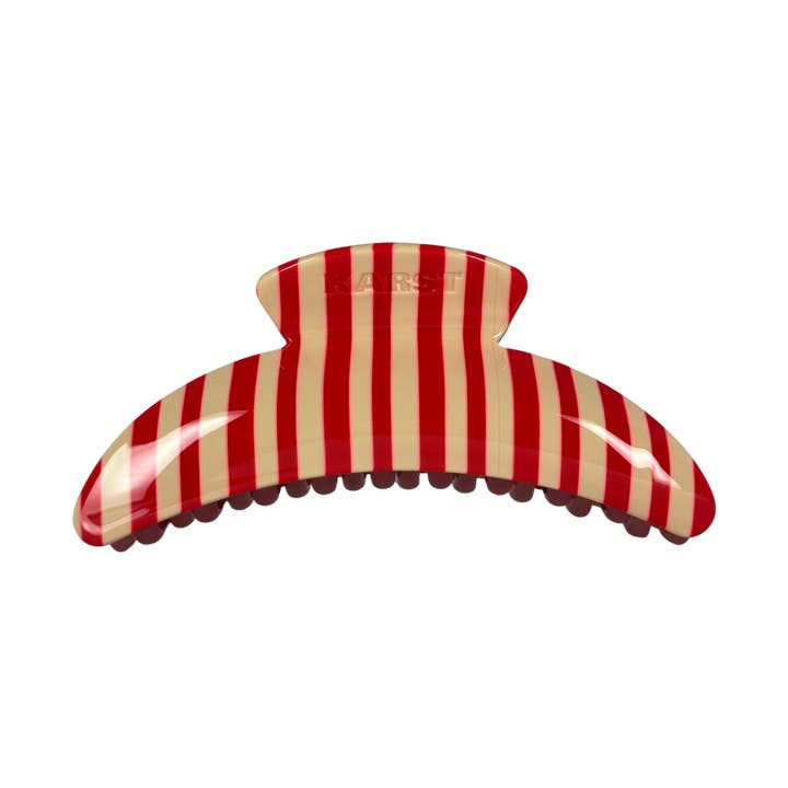 Pinza de Pelo Delgada — Rayas de Menta para venta al por mayor de Karst Essentials