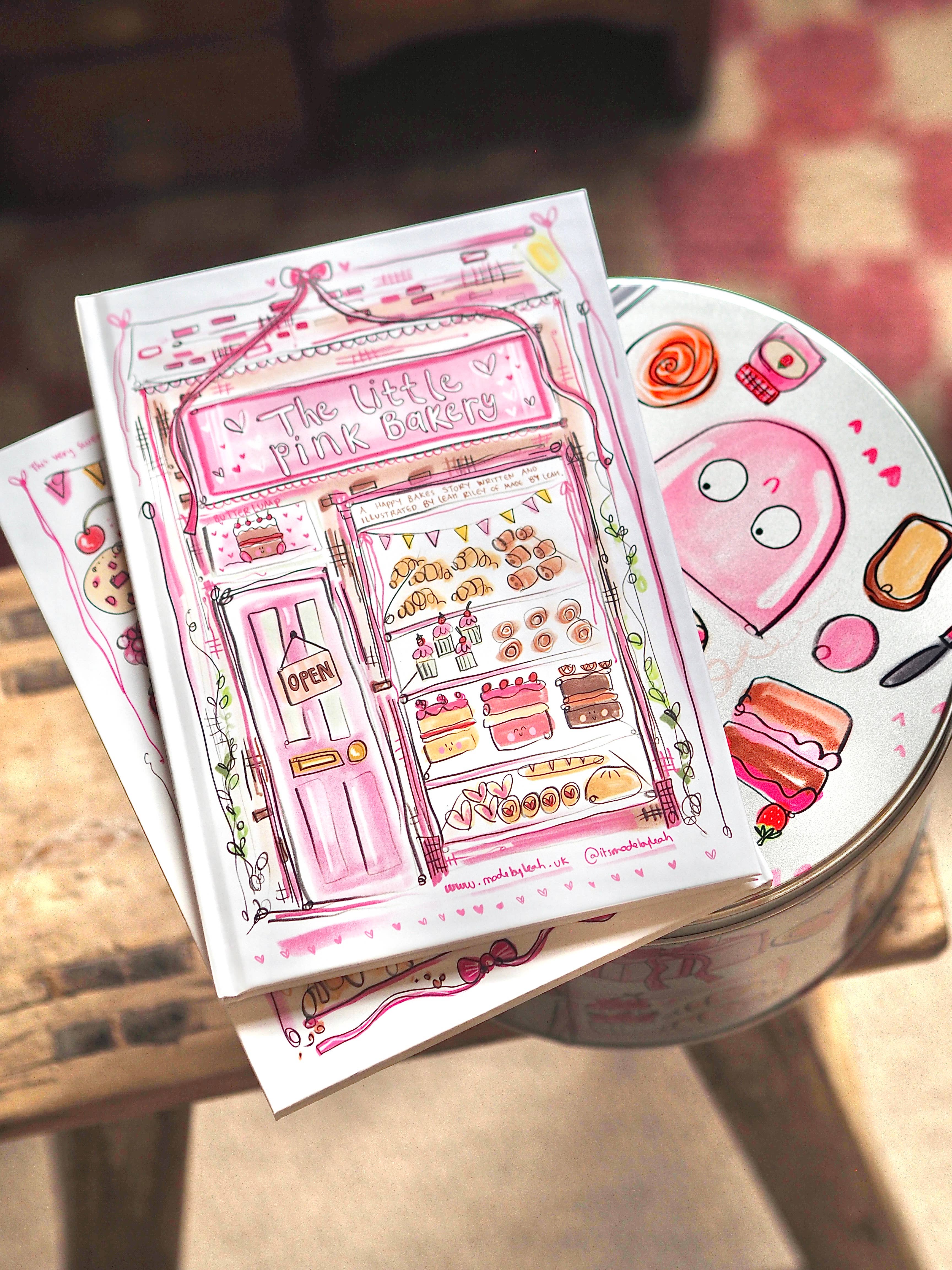 Made by Leah – wholesale Pre-school book (3–5) – ‘The Little Pink Bakery’ Children’s Book9