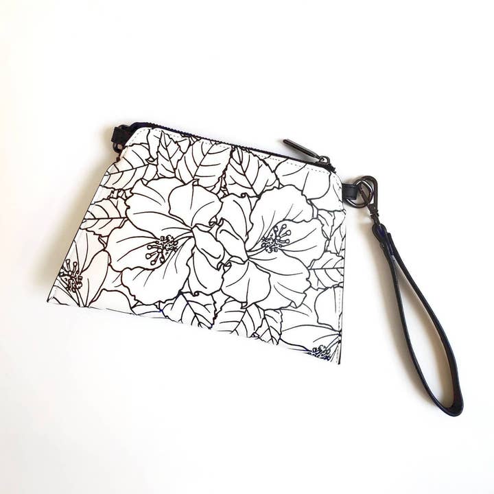 Tropical Floral Convertible Purse - Wholesale Crossbody Bag for wholesale by Whitworth Gallery