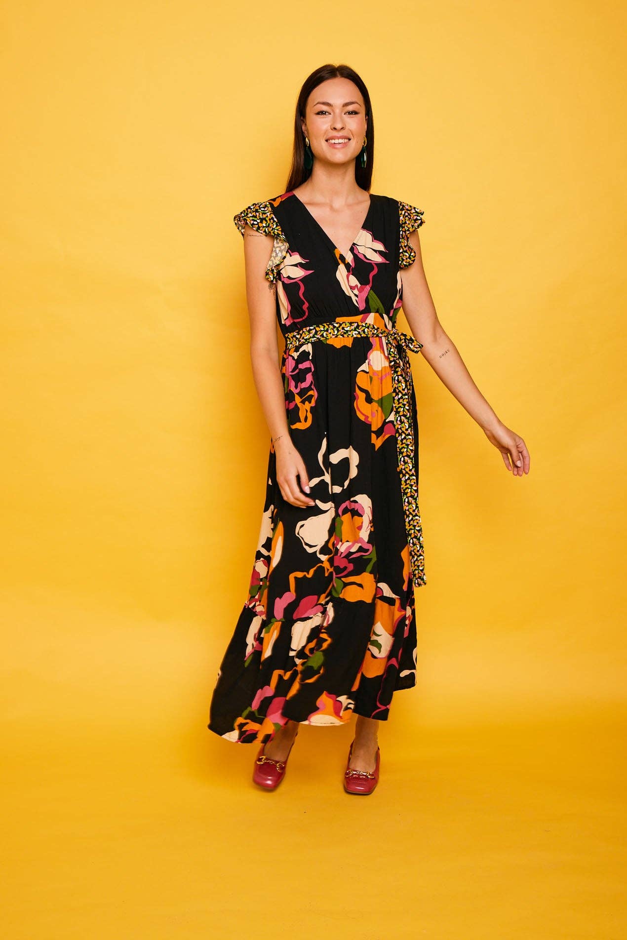 Smile - Wholesale Dress - Women's - Alcoceber Long Black Dress0