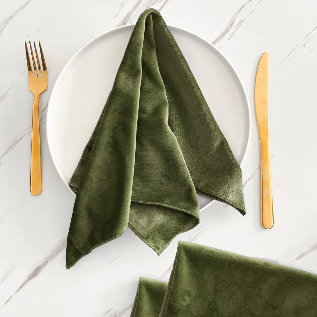 Dessato Home Decor & Accessories - Wholesale Dinner & Cloth Napkin - Velvet Napkins4