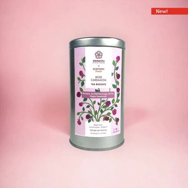 Elements Truffles - Wholesale Biscuit - Rose Cardamom tea biscuit cookies