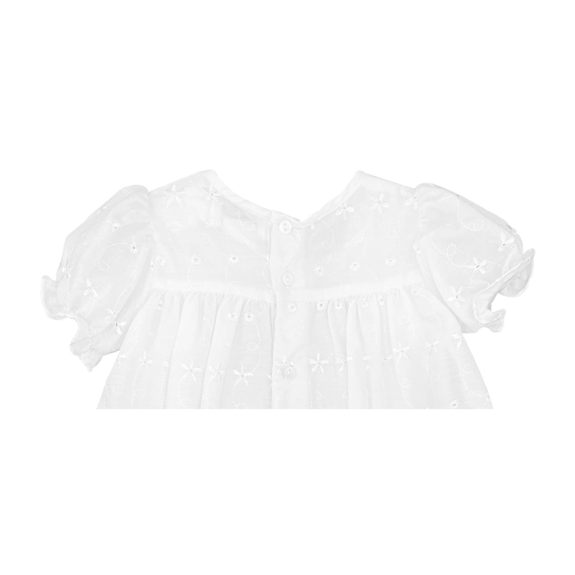 Petit Ami & Zubels - Wholesale Dress - Baby - Eyelet Lace Christening Gown4