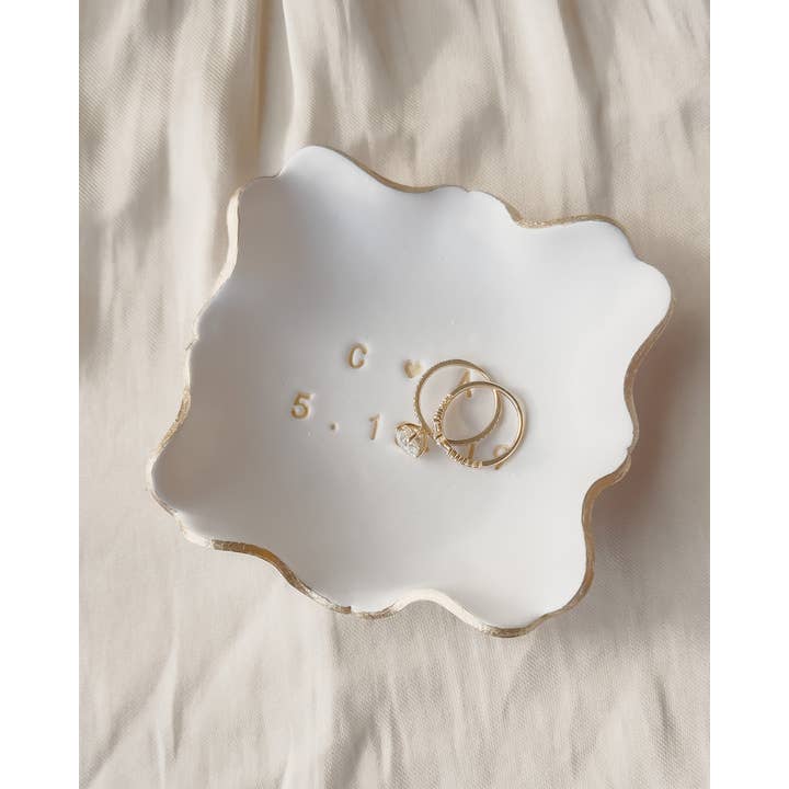 Clay & Fern Co. - Wholesale Jewelry Dish - Personalized Trinket Dish2