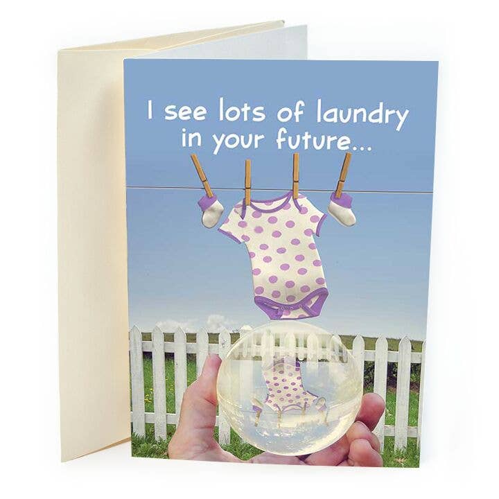 Veo un montón de ropa en tu futuro para venta al por mayor de St Thomas Greetings