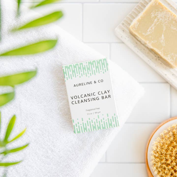 Barra de limpeza de argila vulc por atacado de Aureline & Co