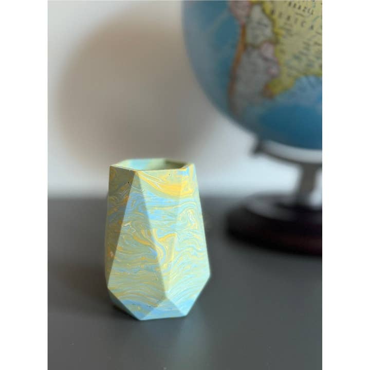 Geometric Vase Pen Holder for wholesale by Chic Chaos Home
