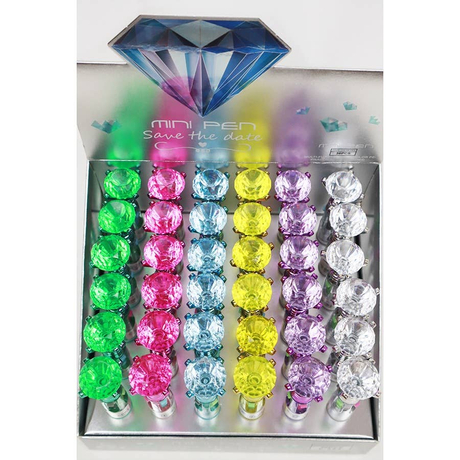 Mini Multi Color Diamond Pen for wholesale on Faire4