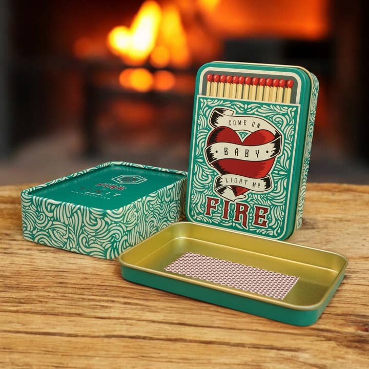 TINIT - Wholesale Lucifersdoosje/houder - De 'Strike a Light' Match Tin van TINIT