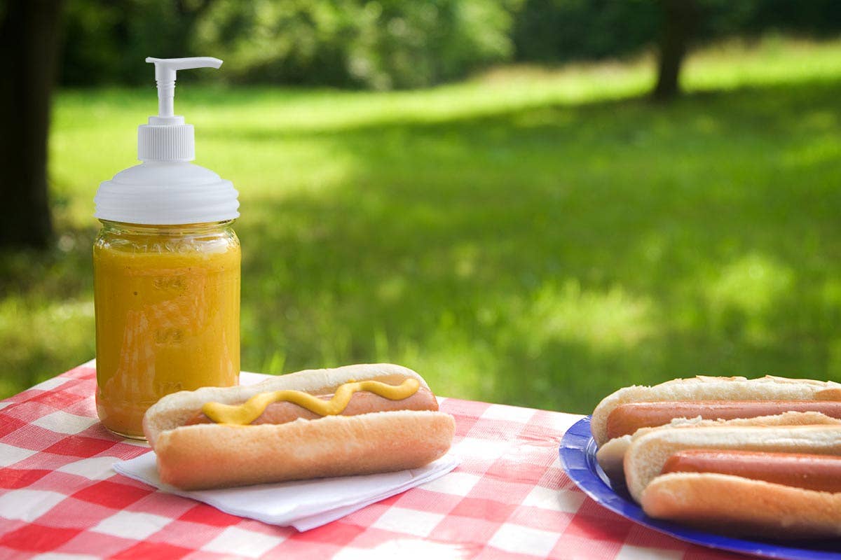 reCAP Mason Jars - Wholesale Soap Dispenser - Mason Jar Pump Lid, by reCAP® - Case of 25, Unpackaged3