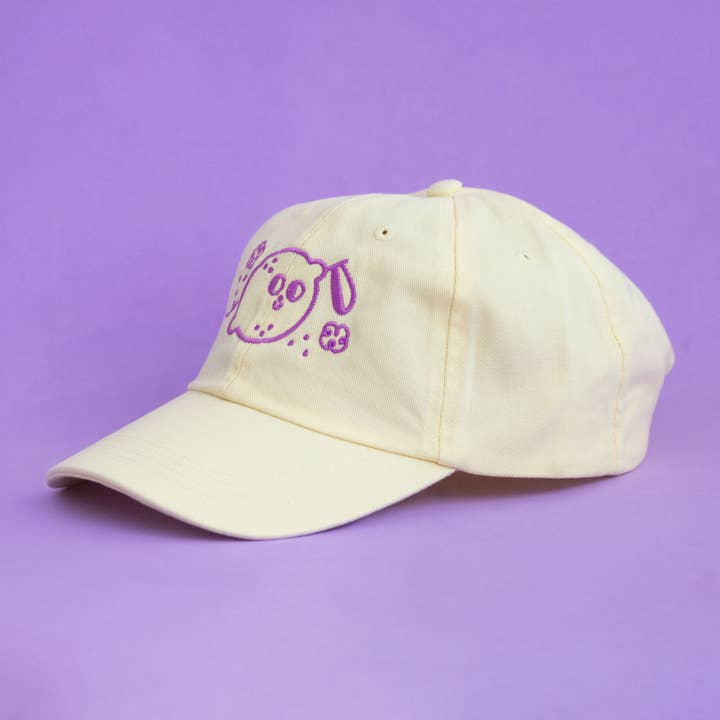 Ana Seixas - Wholesale Kids Hat - Kids - Magic Lemon Cap // Light Yellow & Purple