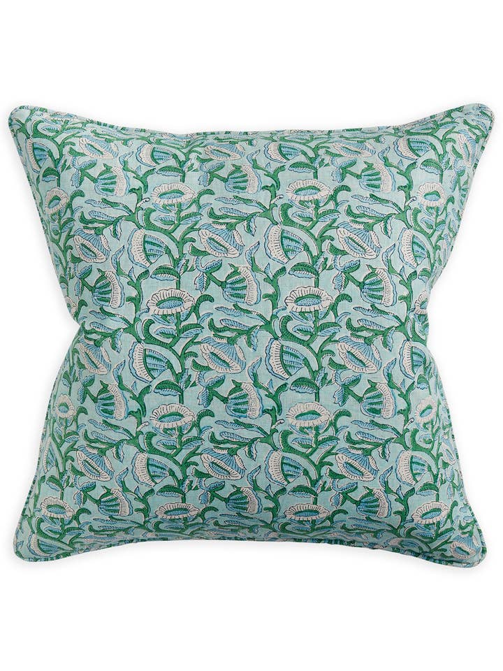 Taie d'oreiller Marbella Émeraude pour la vente par Walter G