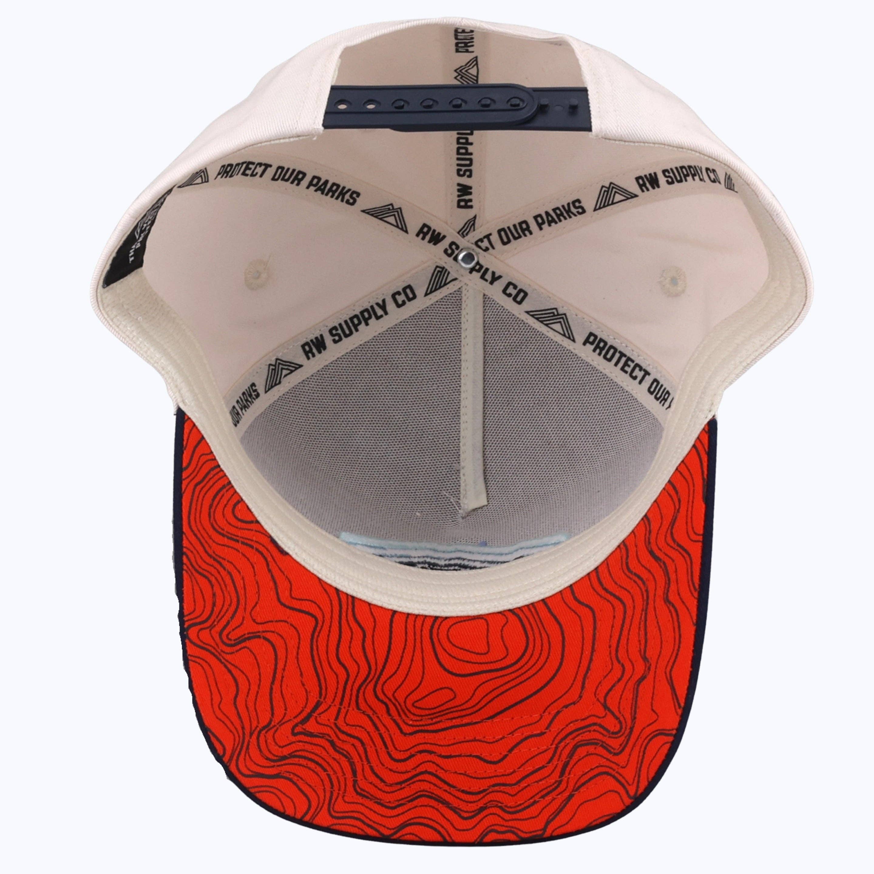 Rainier Watch Supply Co - Wholesale Flat Brim Cap - Unisex - Tahoma Turbo Snapback Cap - Deep Sea Blue3