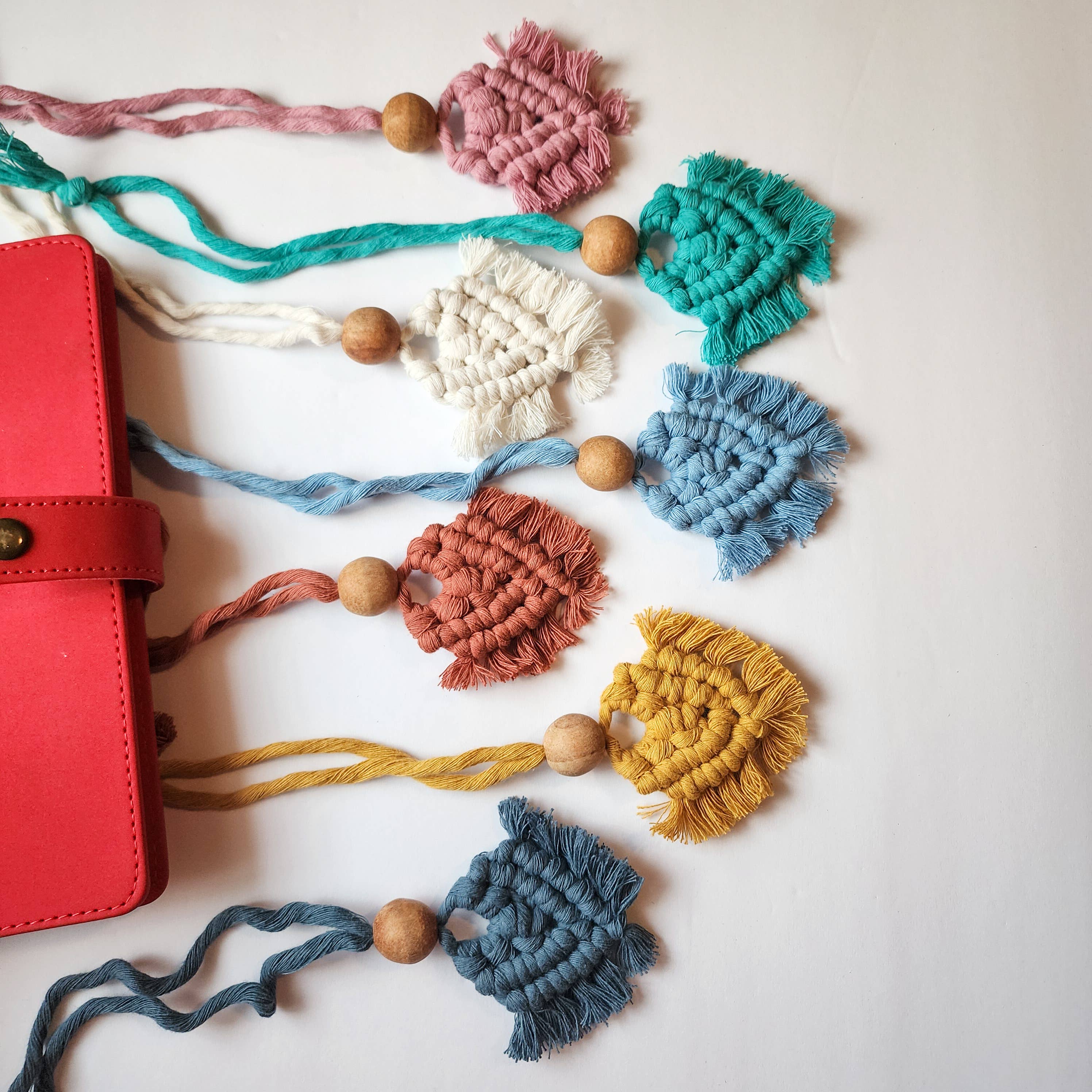 Handmade By Uruba – Engroshandel Bogmærke – Håndlavet bogmærke med perler | Feriegave til boghelskere8