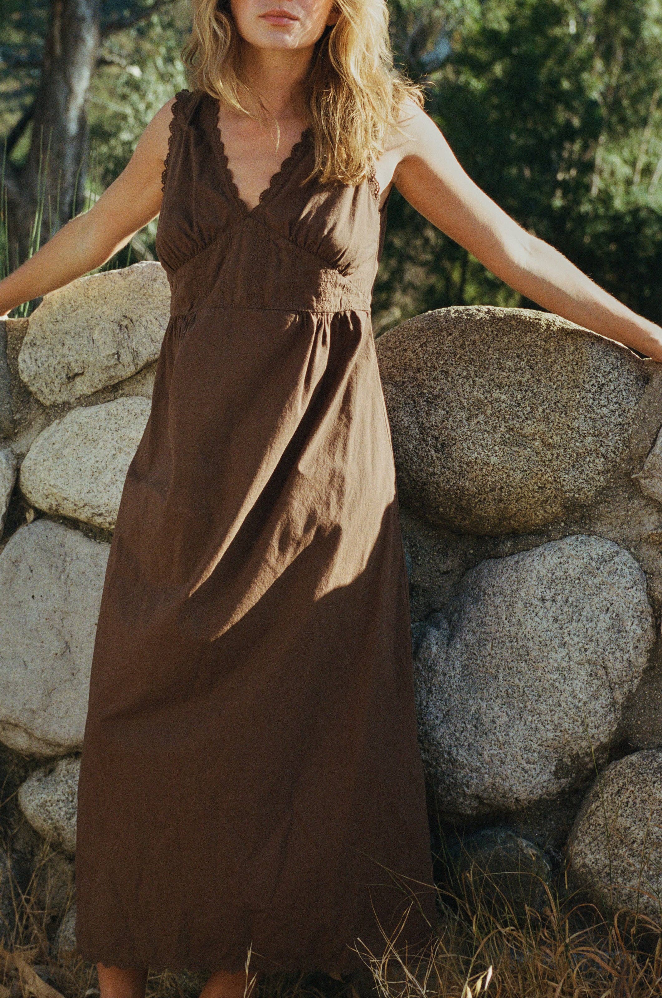 LA RELAXED – Engroshandel Kjole - Dame – Makinna Poplin Kjole3