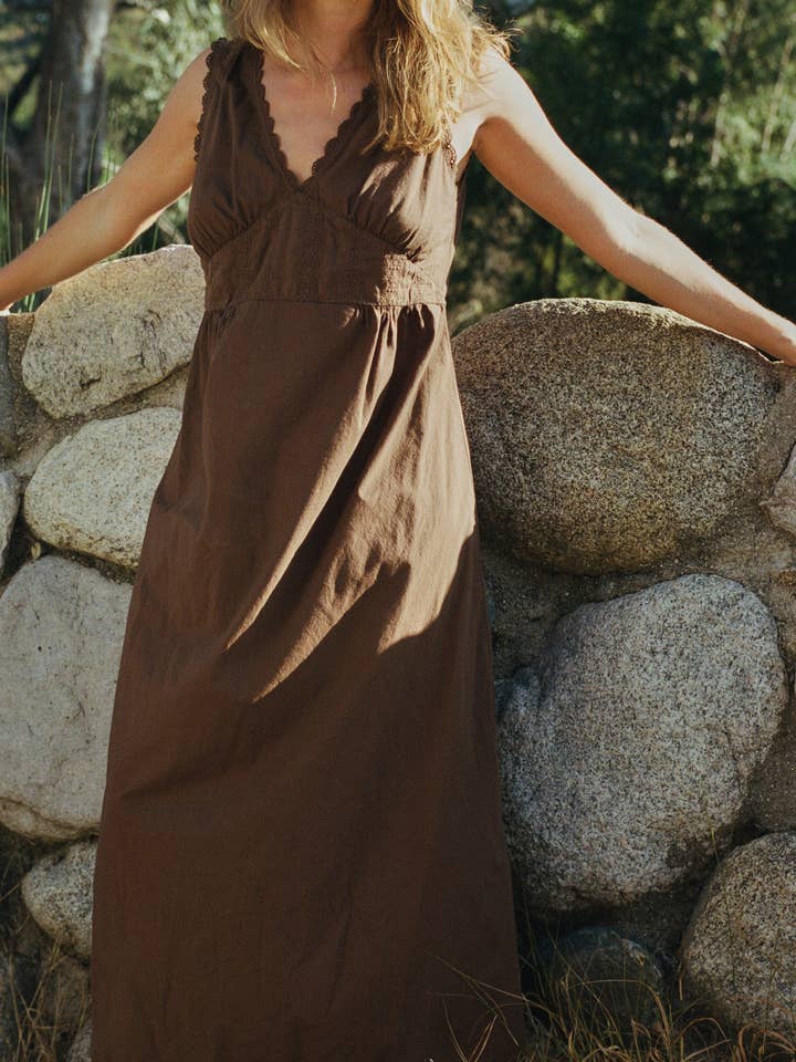 Makinna Poplin Dress for wholesale by LA RELAXED