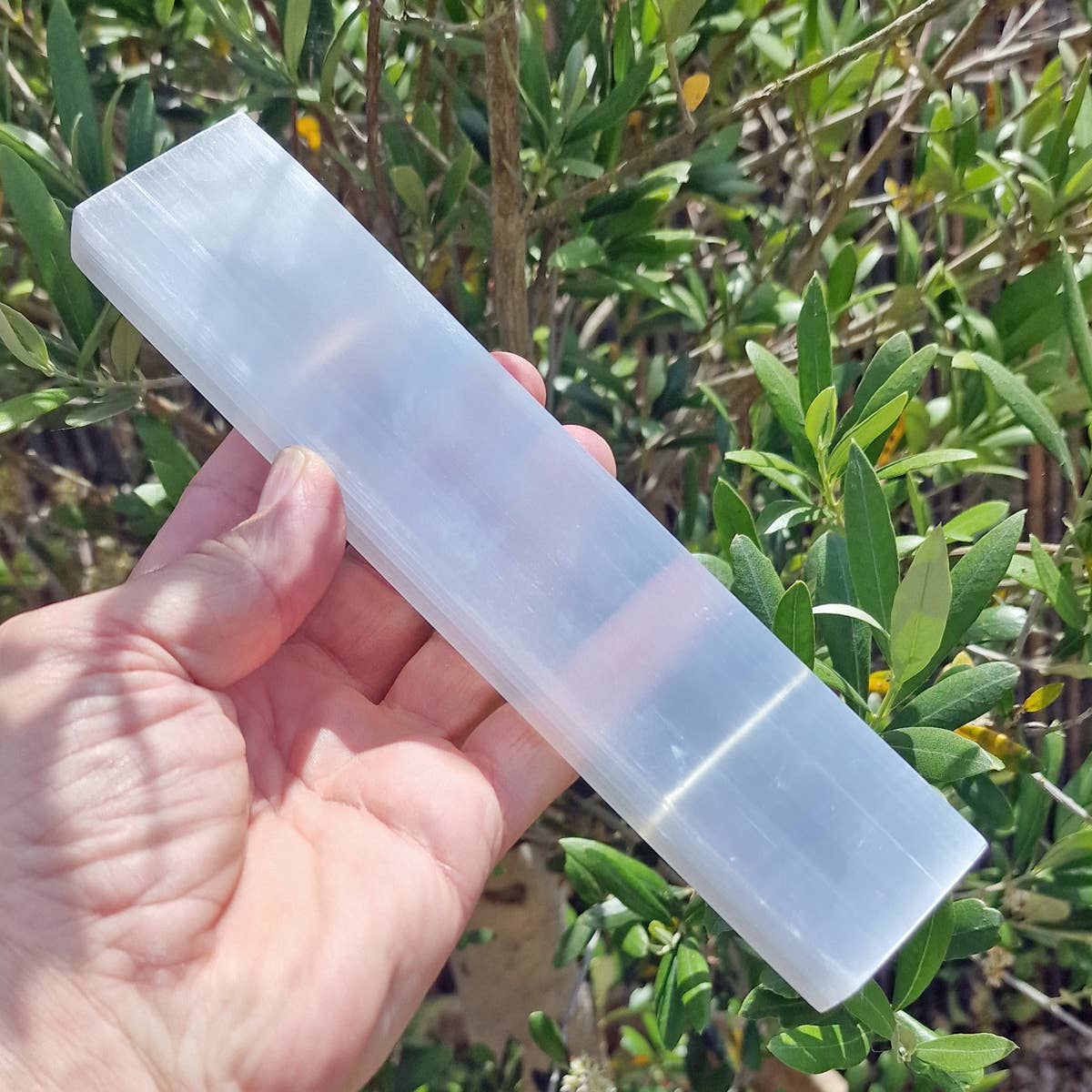 Shamans Crystal – wholesale Crystal-charging plate – Selenite Charging Plate with Groove2