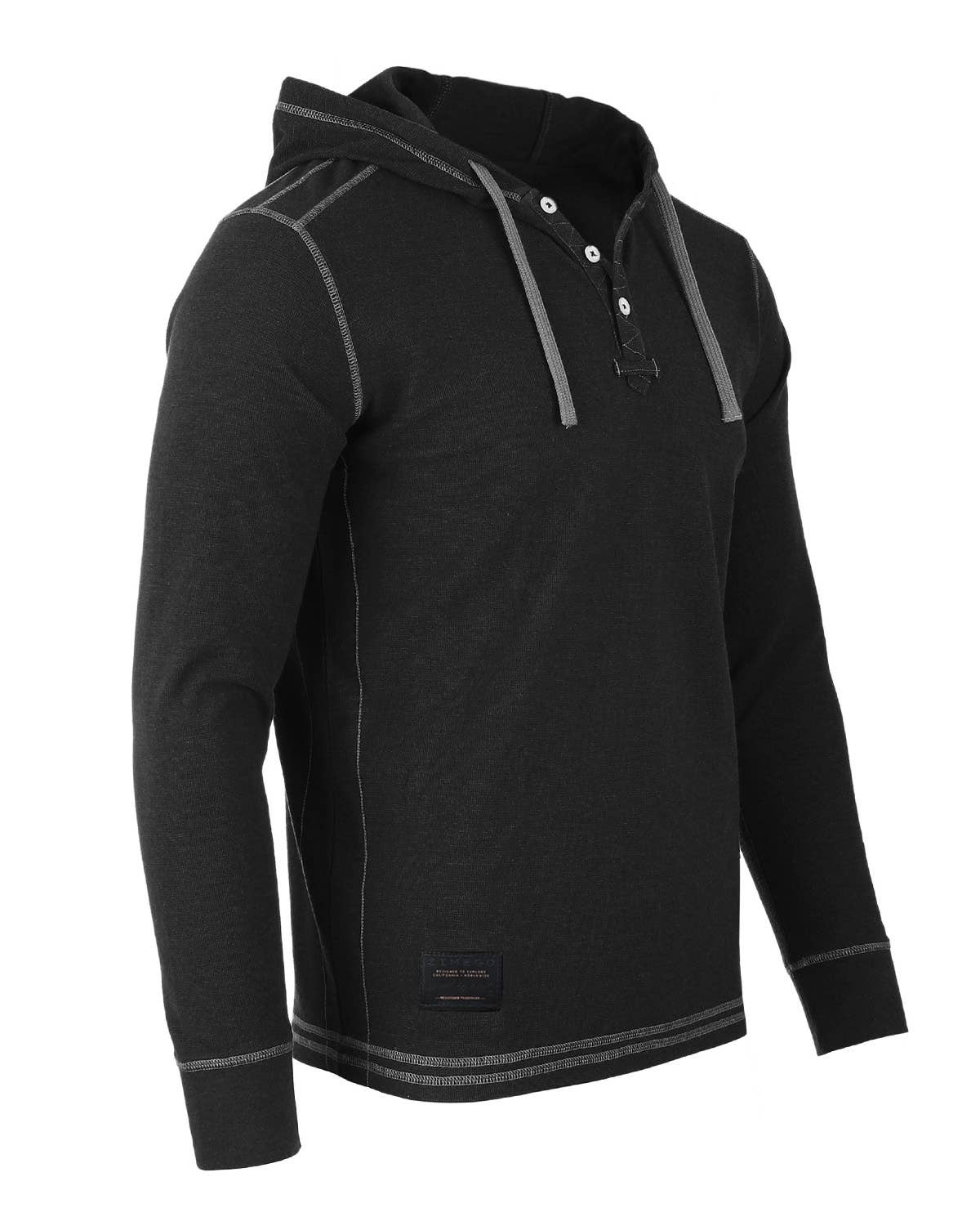ZIMEGO – Hoodie - Homem por atacado – Camisola Térmica com Capuz de Manga Comprida Básica Casual para Homem ZIMEGO9