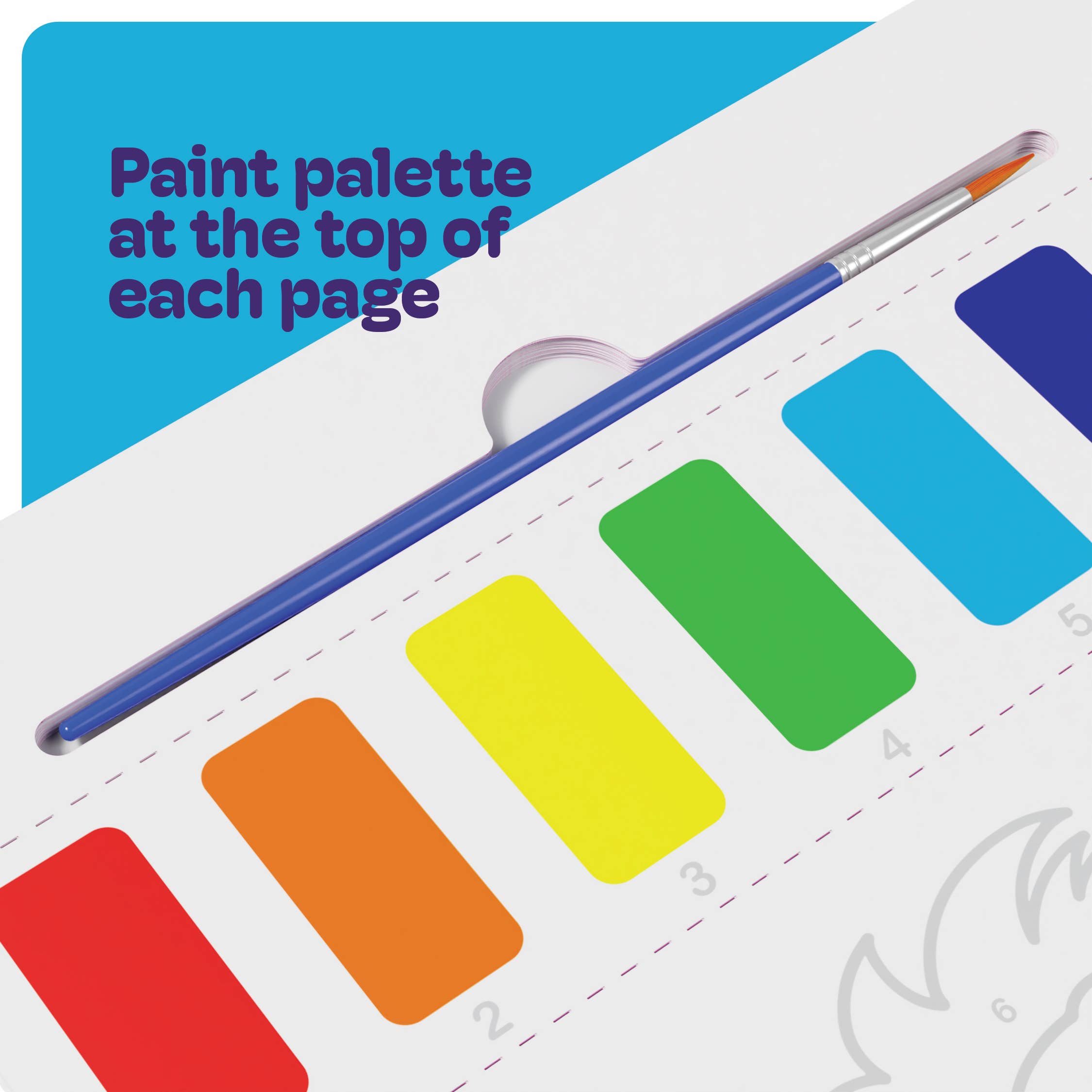 Dan&Darci - Wholesale Coloring & Activity Book - Kids & Baby - Mess-Free Paint with Water Coloring Book for Kids, Toddlers6