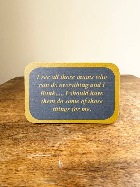 Funny Bamboo Magnet - I See All Those Mums Who Can for wholesale by Gifted Wholesale Ltd