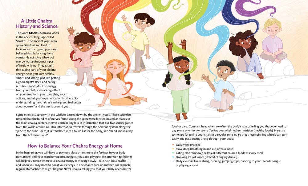 Gibbs Smith - Wholesale Body, Mind & Spirit - You are a Rainbow of Energy:  A Kid's Guide to the Chakras5