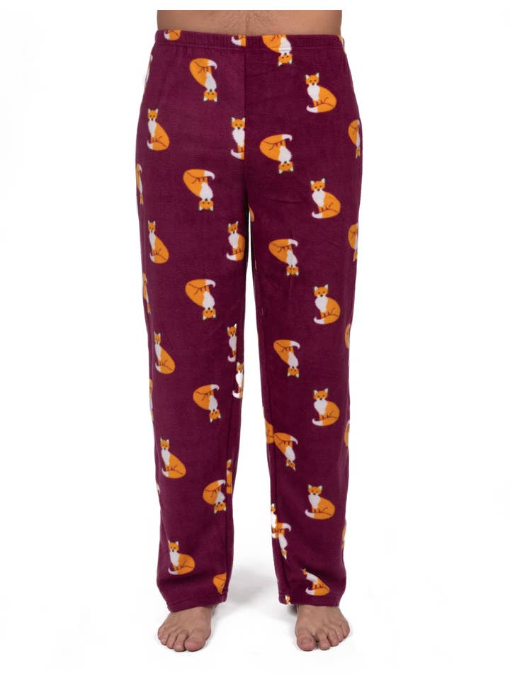 Leveret Pajamas - Wholesale Sleepwear Bottom - Men's - Mens Fleece Pants for Winter19