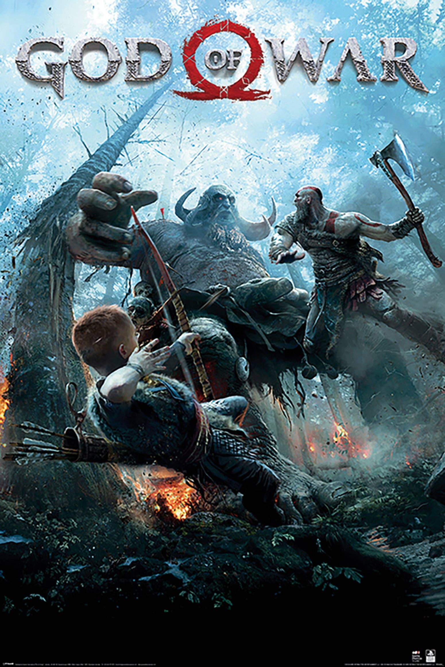 Close Up GmbH - Vente Poster - Poster God of War0