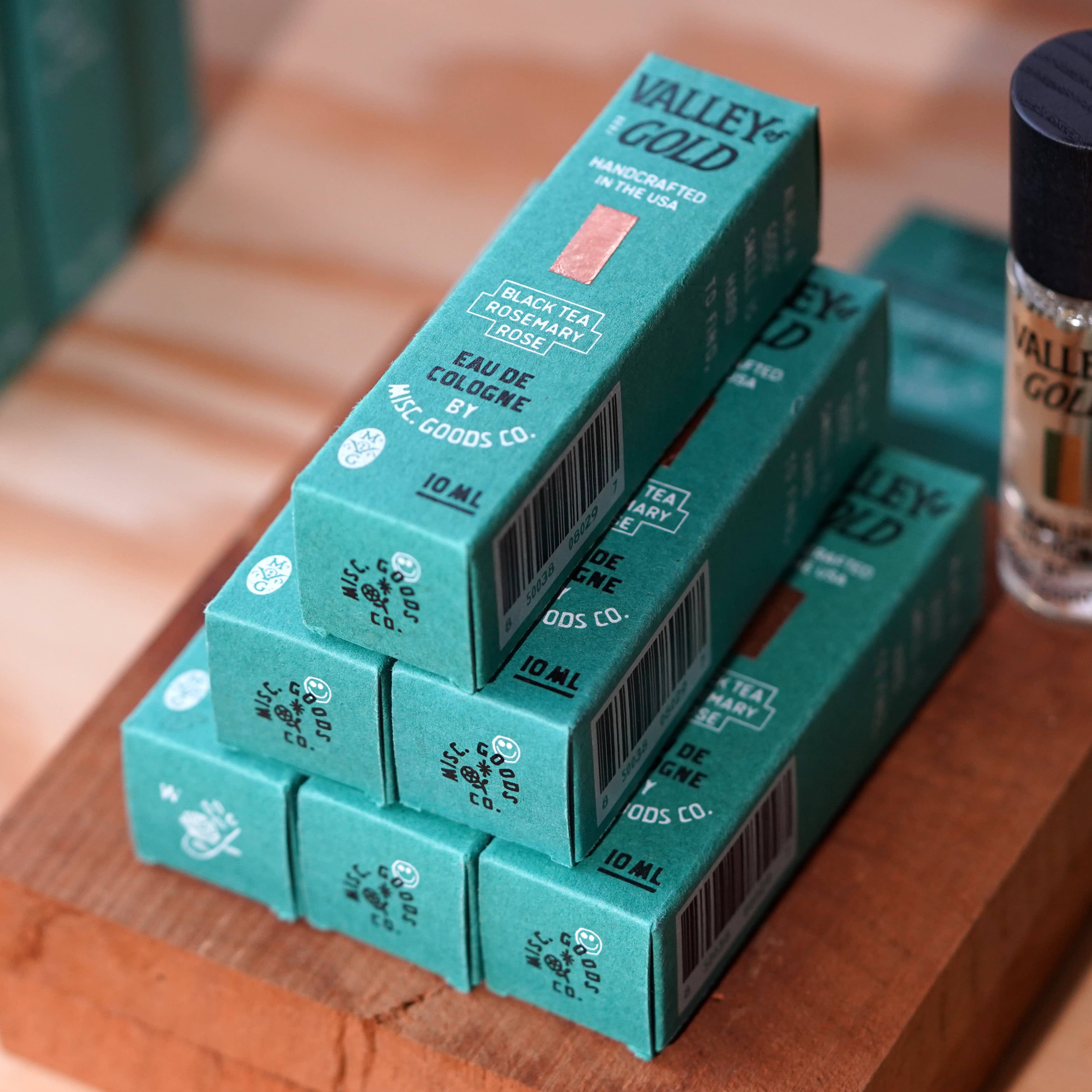 Misc Goods Co. - Wholesale Cologne spray - Valley of Gold Eau de Cologne – Wildflowers, Rose & Rosemary | Travel Size, 10ml2