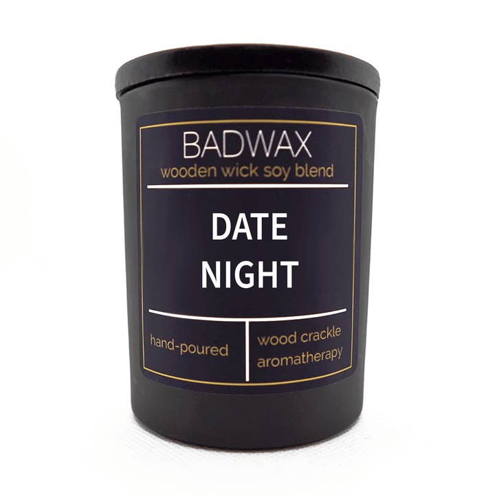 Noche de cita - Vela Woodwick para venta al por mayor de BADWAX®