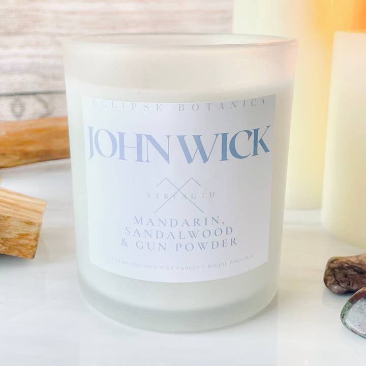 Jon Wick Luxury Candle (Jo Malone Cologne) for wholesale by Eclipse Botanica