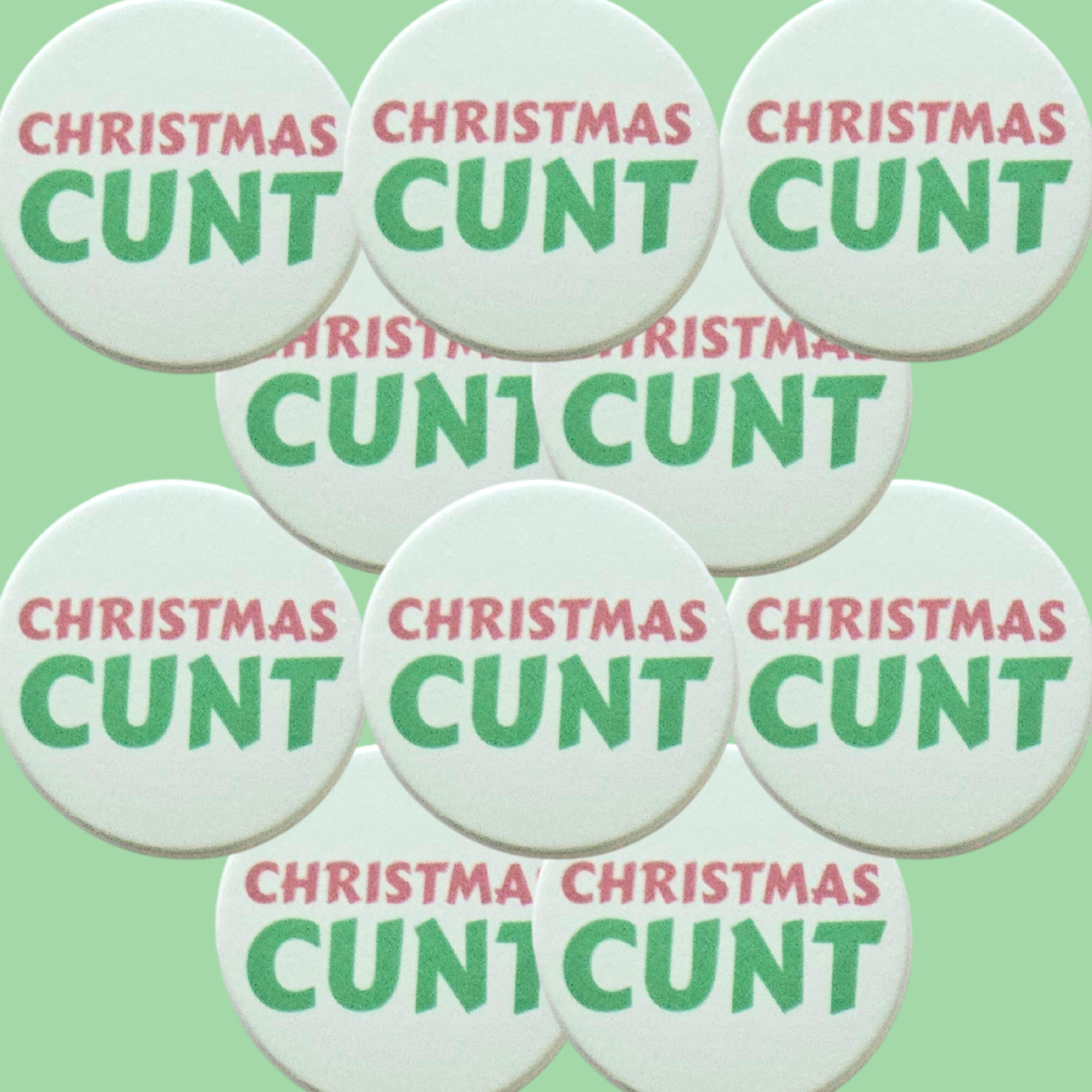 sent with Pride - Vente Épinglettes/boutons - Badges de Noël, badges amusants, badges épingle de Noël1